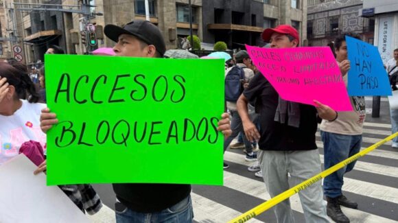Tráfico en CDMX HOY 13 de agosto: ¿Dónde hay marchas y BLOQUEOS este jueves?