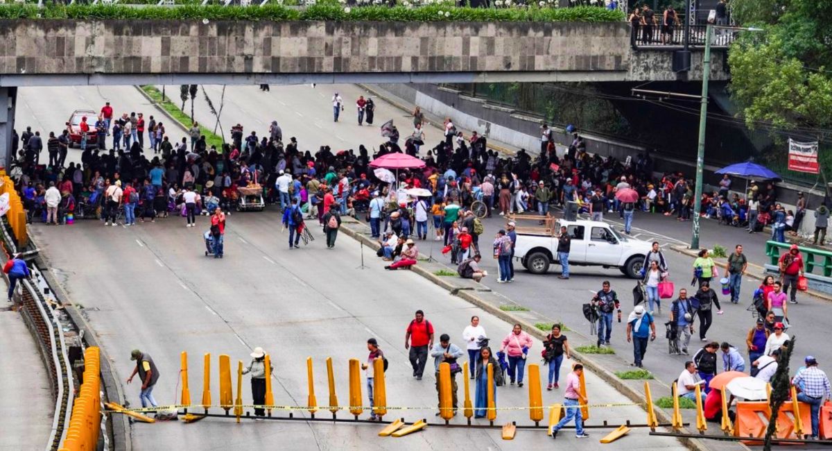 Marchas, bloqueos y afectaciones al tráfico en la CDMX hoy lunes 10 de agosto de 2026