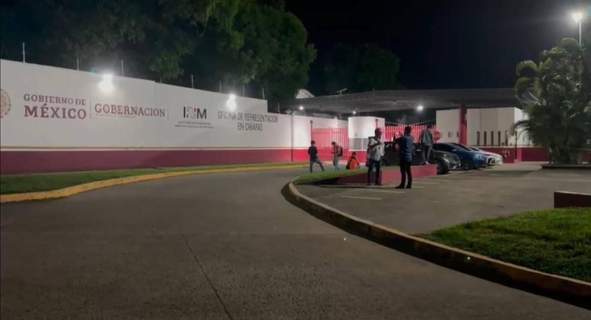 Estación Siglo 21 de Tapachula registra motín e incendio de colchonetas