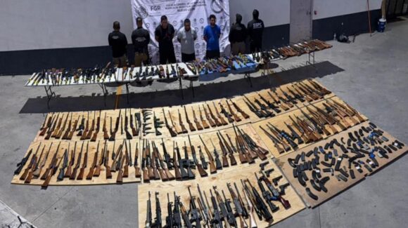 García Harfuch frena traslado de 210 armas desde Texas a México; confirman 3 detenidos