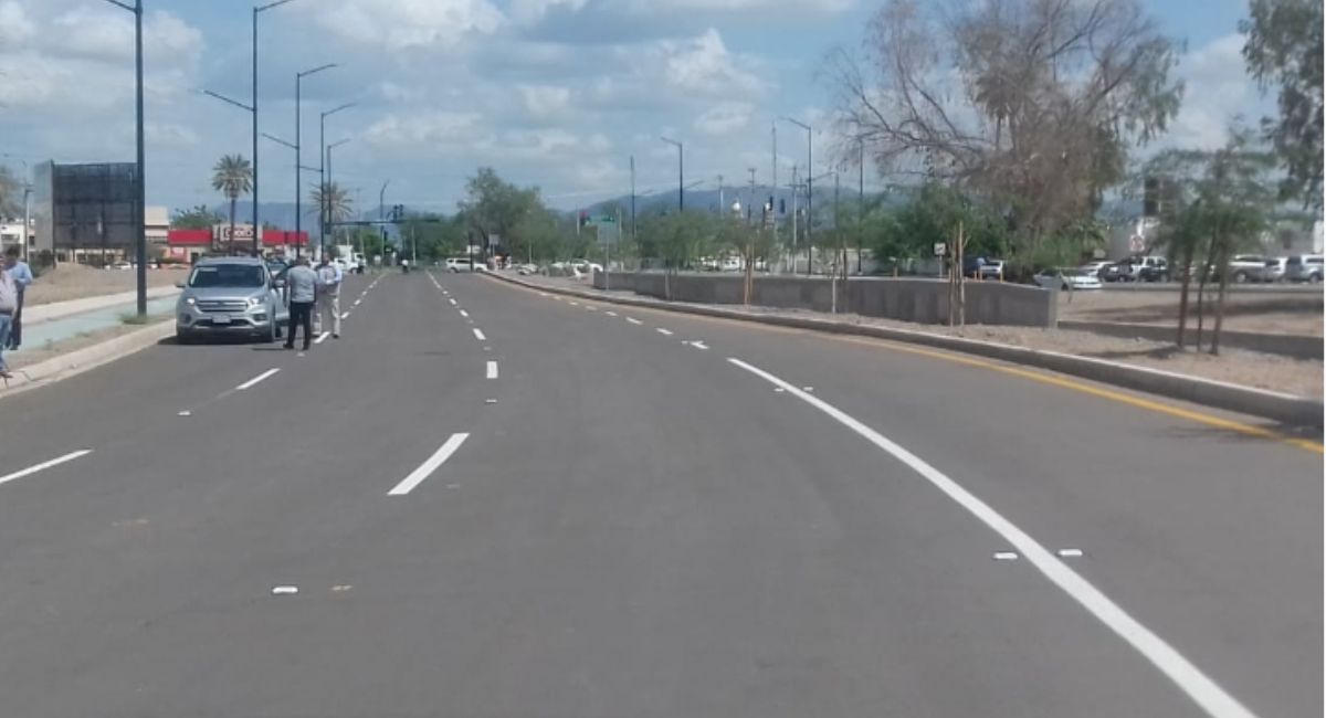 ¡Buenos días! Hoy reabrió a la circulación la vialidad del bulevar Quintero Arce en Hermosillo
