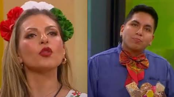 ¡Fuerte discusión! Mariana Ochoa nomina a Ese Pérez durante cena patria