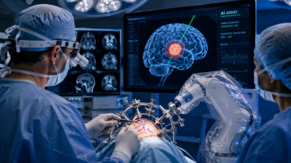 ¡Histórico! Logran retirar un tumor cerebral con ayuda de la Inteligencia Artificial
