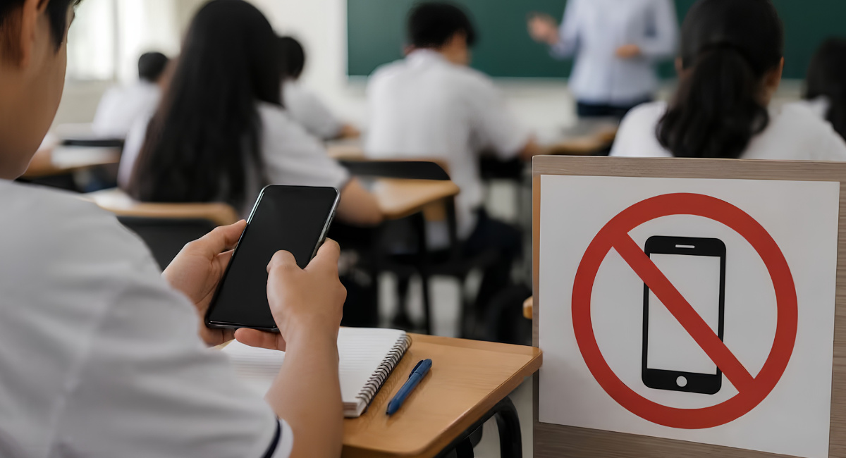 ¡Oficial! SEP prohíbe el uso de celulares en primarias y secundarias de México
