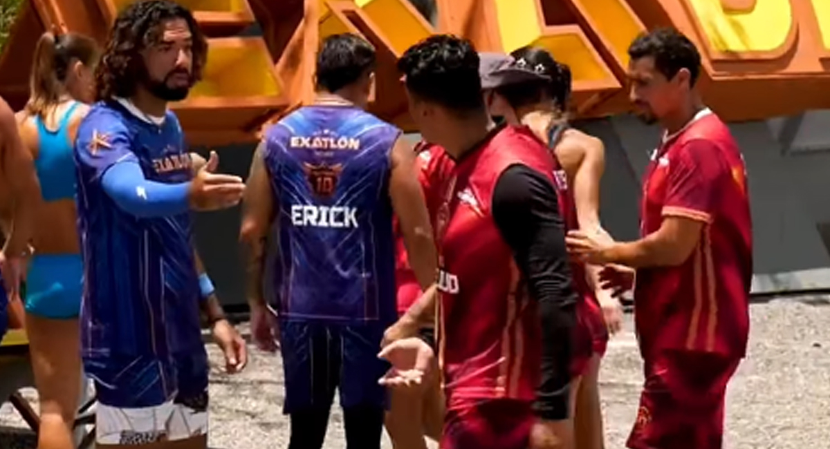 Adrián Leo le pega a Heliud Pulido con una pelota y aumentan las tensiones en Exatlón México