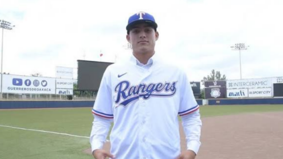 Antonis Macías: De Cajeme a las Grandes Ligas con Texas Rangers
