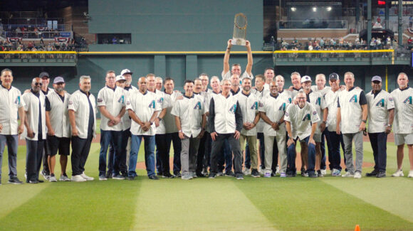Noche de festejo: D-Backs celebran el 25 aniversario de su título de la Serie Mundial