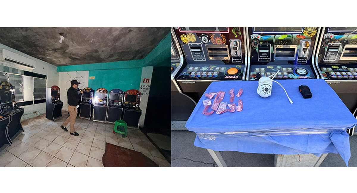Aseguran 11 máquinas tragamonedas y 10 envoltorios de crystal tras cateo de inmueble en Guaymas