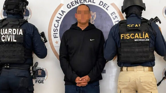 Atrapan a ‘El Señor de la T’, operador del CJNG en Michoacán; lo buscaban por extorsión y secuestro
