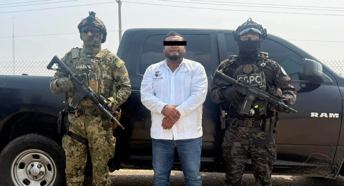Bajo fuerte resguardo trasladan a CDMX a alcalde de Juchitán, Miguel ‘Quetu’