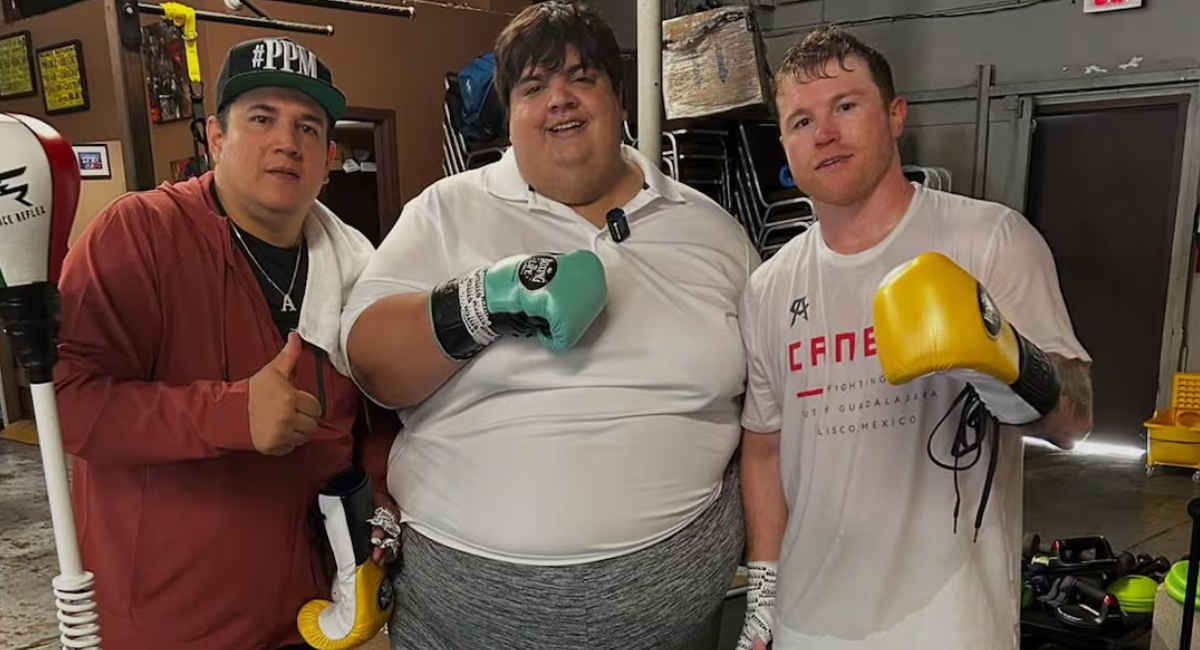 Canelo Álvarez le ofrece más de 20 mil pesos a Pablo Chavira si cumple reto y filtran VIDEO del resultado