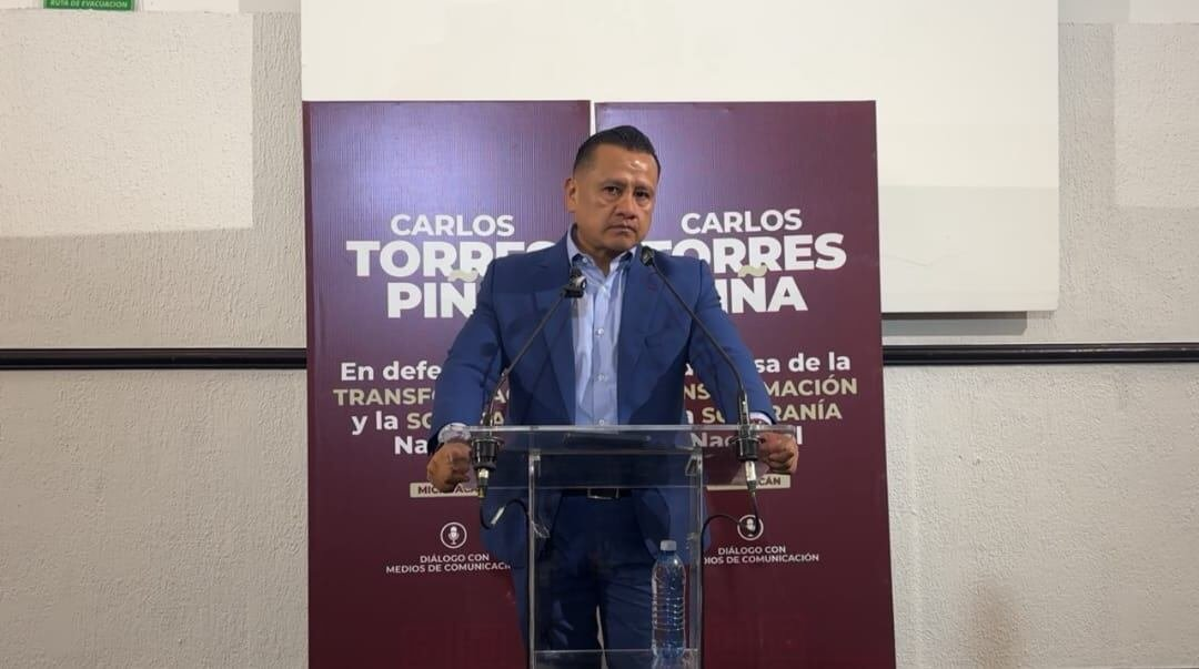 Carlos Torres Piña deja la Fiscalía de Michoacán para asumir coordinación de Morena