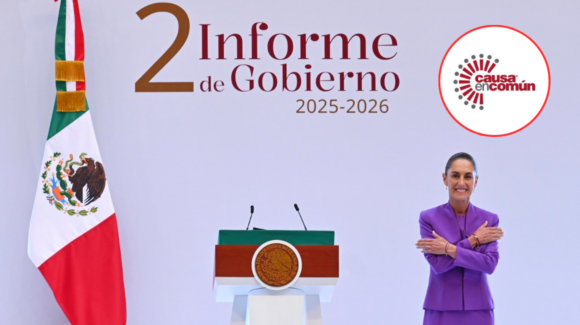 Causa en Común reprueba el Segundo Informe de Gobierno; acusa opacidad, militarización e inseguridad