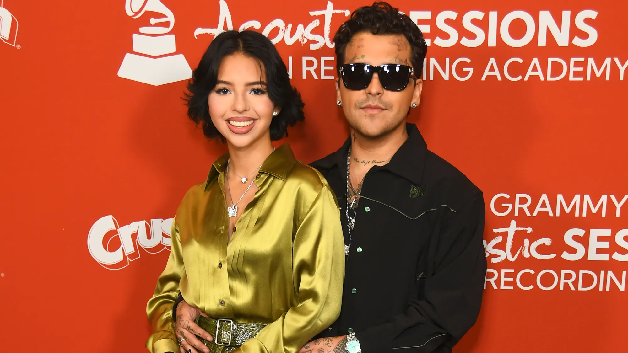 Christian Nodal revela secreto musical que comparte con Ángela Aguilar