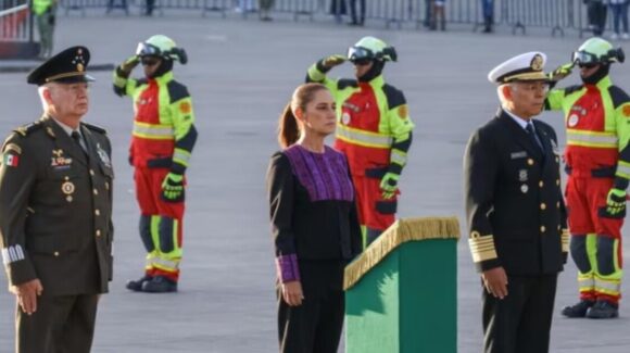 Claudia Sheinbaum honra a víctimas de sismos del 19 de septiembre de 1985 y 2017