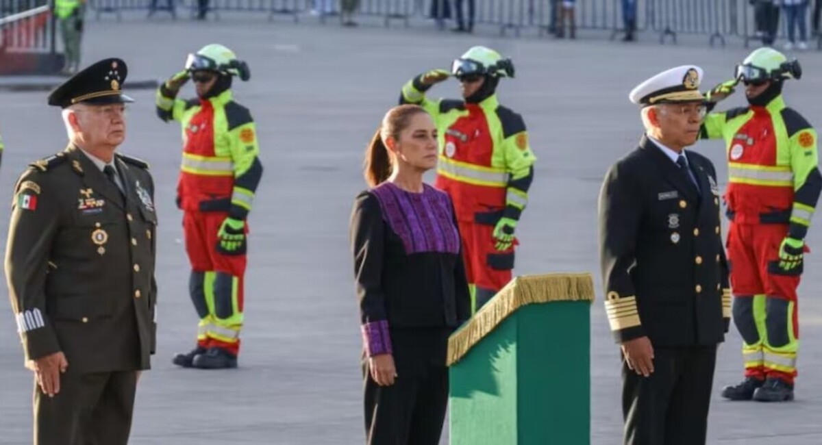Claudia Sheinbaum honra a víctimas de sismos del 19 de septiembre de 1985 y 2017