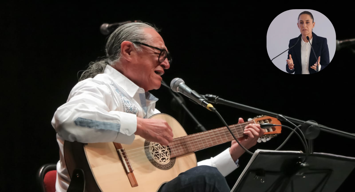 Claudia Sheinbaum lamenta el fallecimiento del cantautor Gabino Palomares