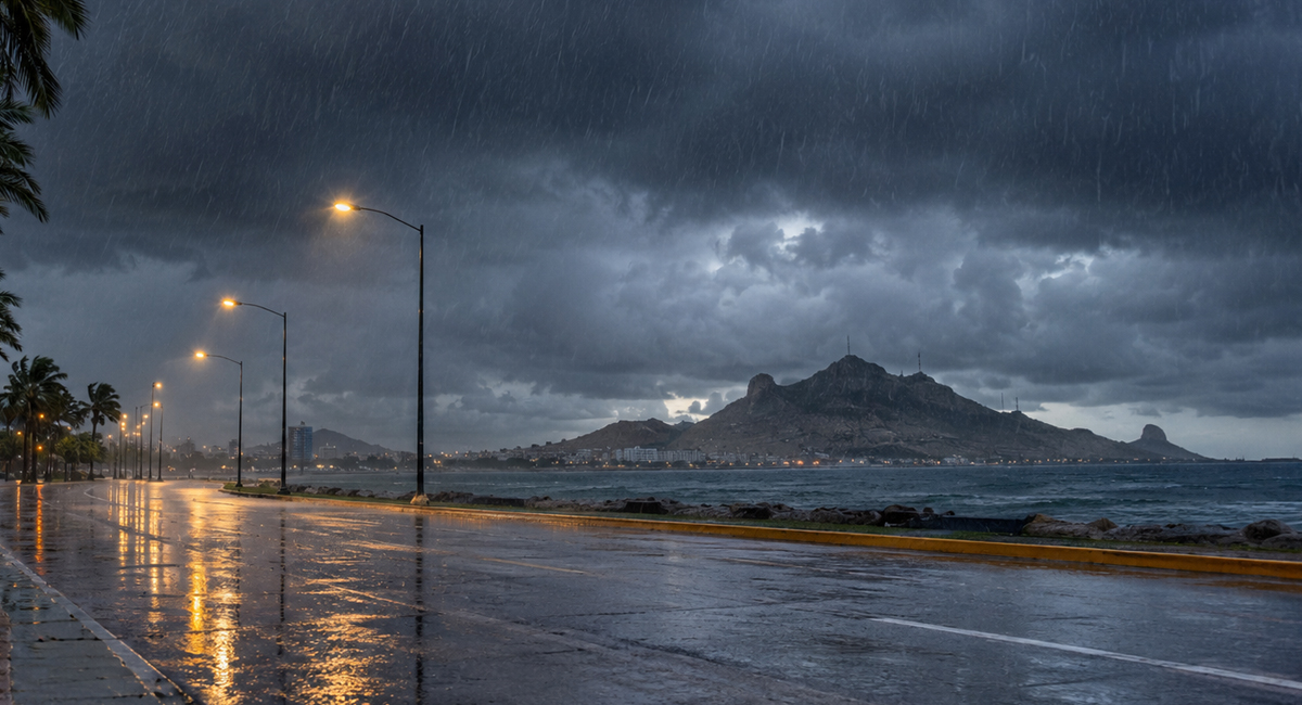 Clima de hoy lunes 28 de septiembre: ‘Polo’ llevará lluvias torrenciales a Sonora esta noche