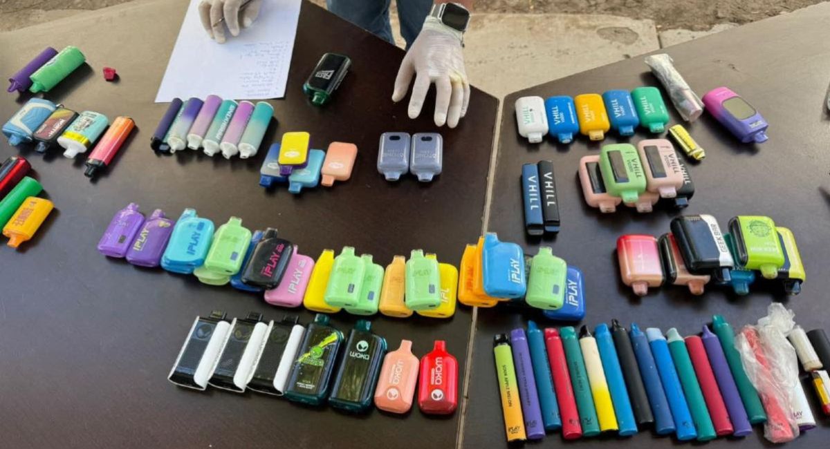 Coesprisson destruye más de 2 mil vapeadores asegurados en Sonora 