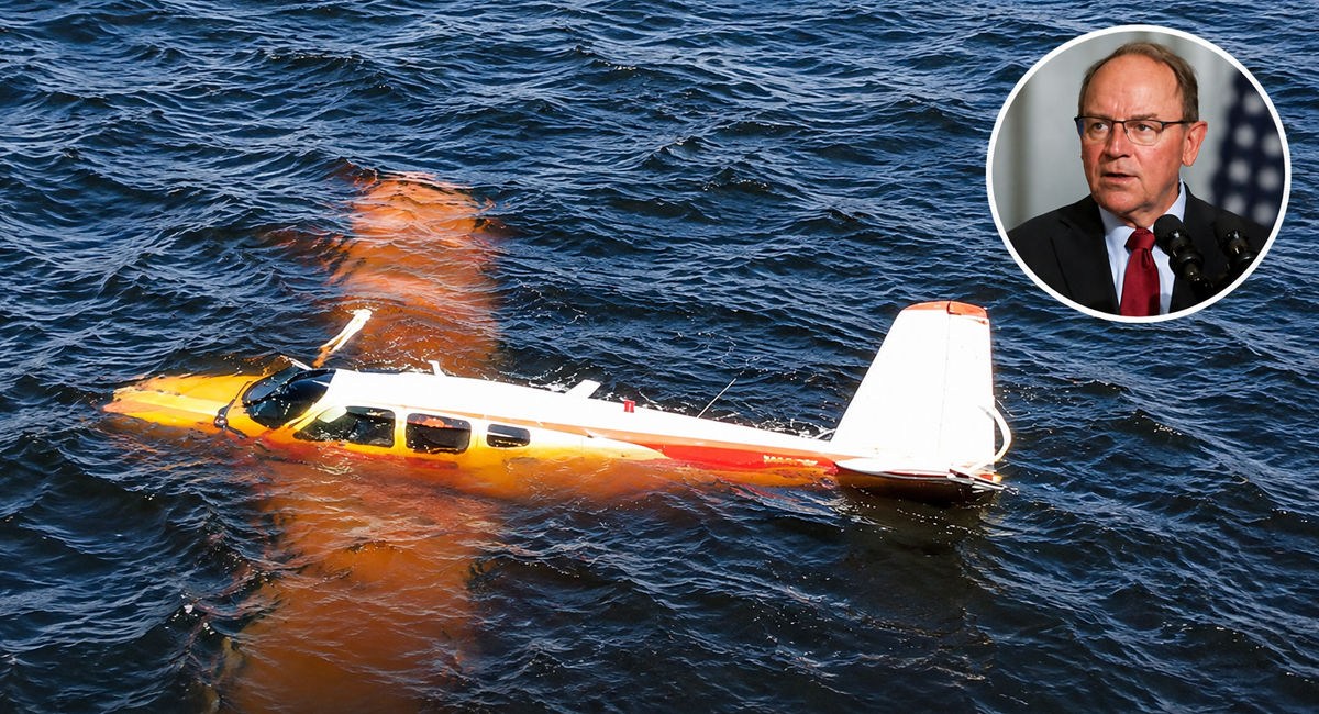 Congresista aliado de Trump sufre accidente en Wisconsin; su avioneta se desplomó dentro de lago