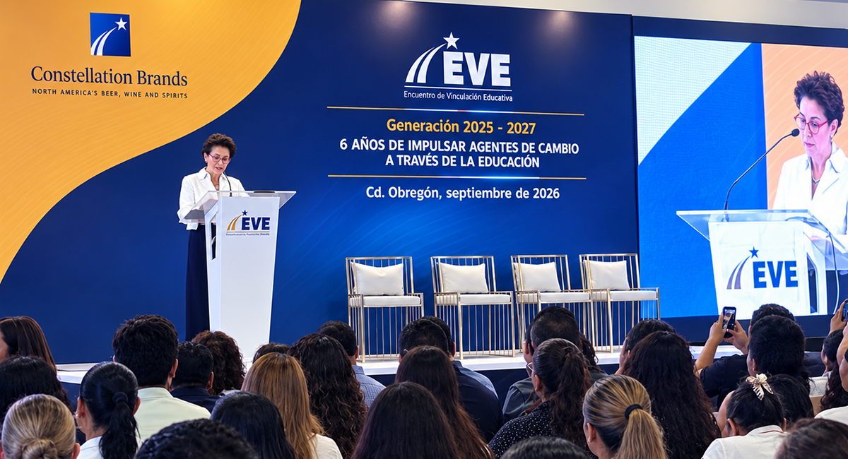 Constellation Brands impulsa a 500 jóvenes sonorenses con becas y formación integral 2026-2027