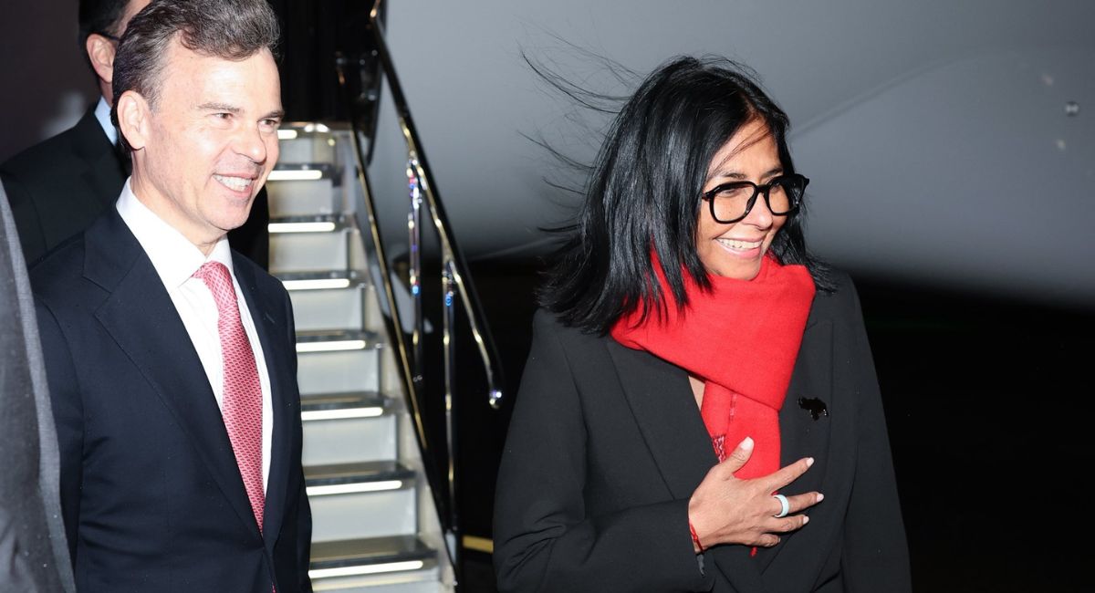 Delcy Rodríguez llegó a Estados Unidos para participar en la Asamblea General de la ONU