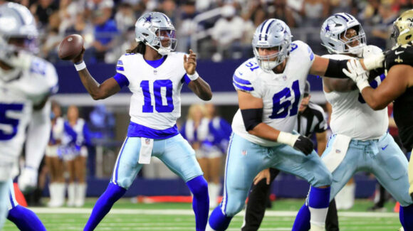 Dallas Cowboys aseguran titulo de NFC Este y pasarían en automático al lugar en los playoffs de la NFL