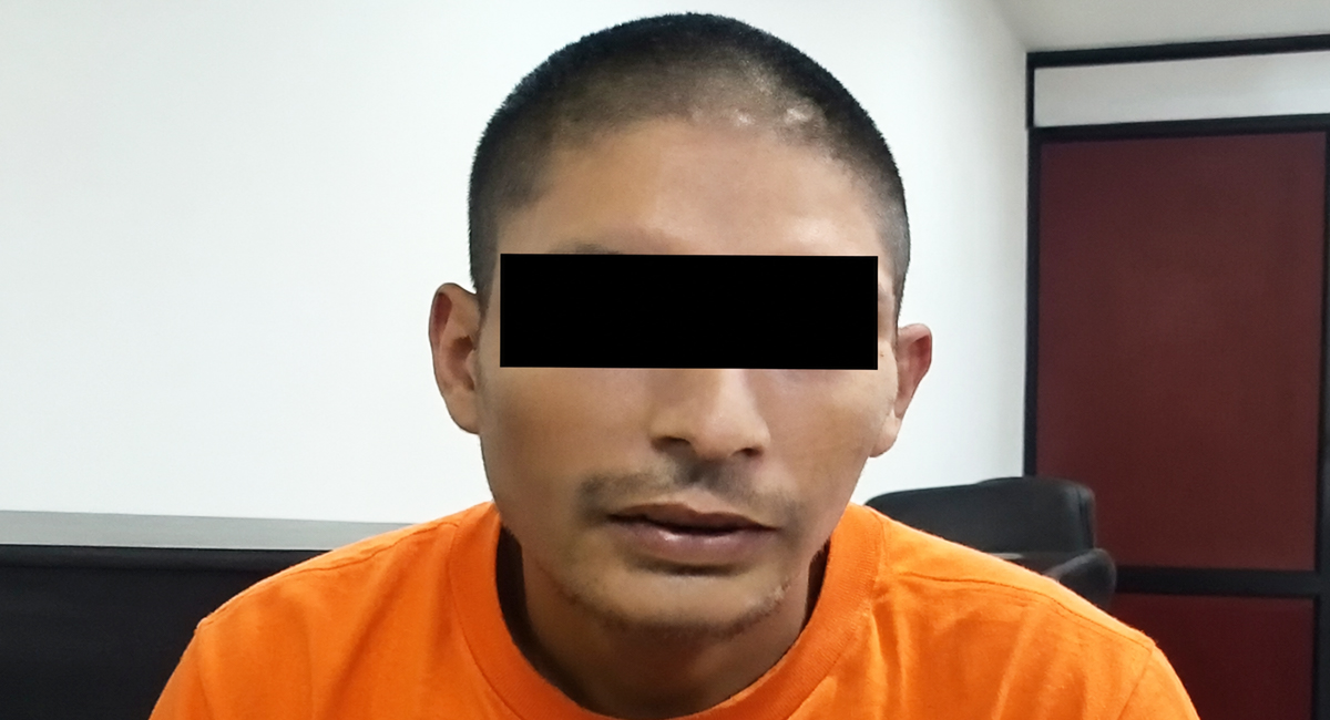 Detenido en Nogales: Sorprenden a joven que intentó sustraer mercancía de tienda sin pagarla