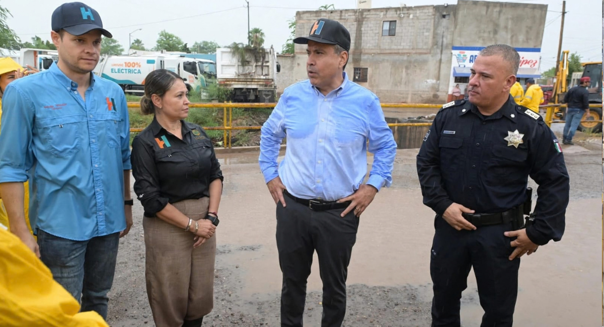Dirige ‘Toño’ Astiazarán trabajos previos a la llegada de las lluvias