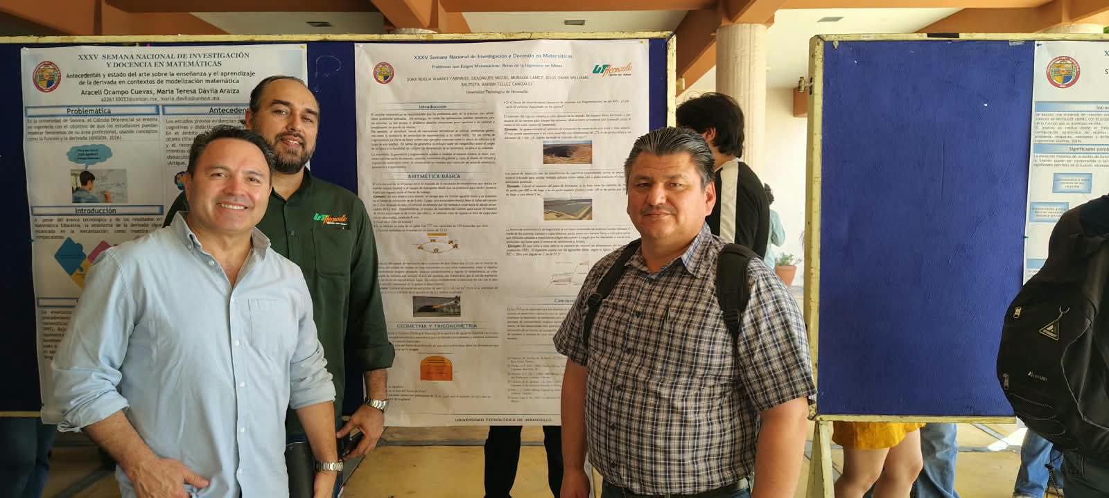 Docentes de la UTH participan en Semana Nacional de Investigación y Docencia en Matemáticas