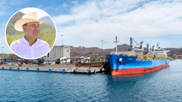 Durazo convierte a Guaymas en plataforma estratégica para el comercio internacional