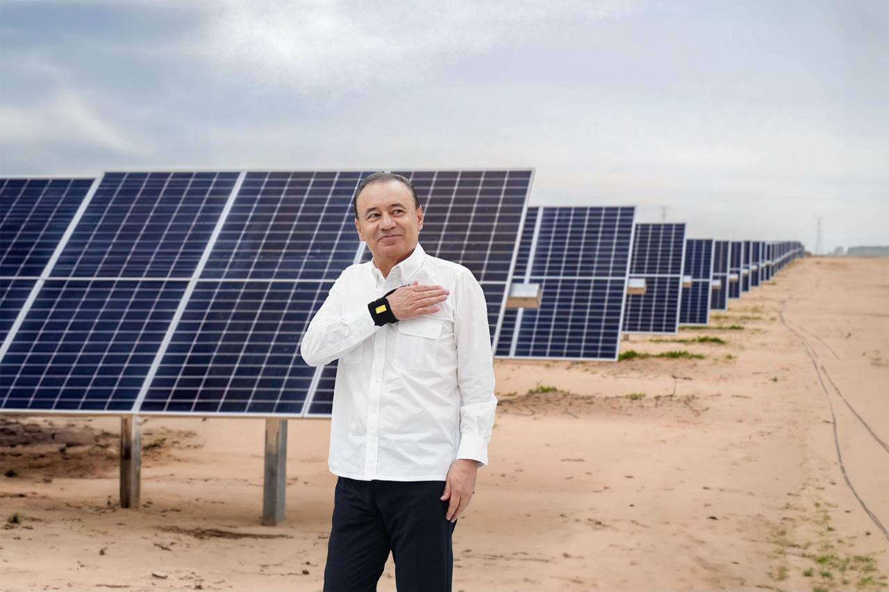 Durazo impulsa nueva era energética en Sonora con planta solar de Puerto Peñasco