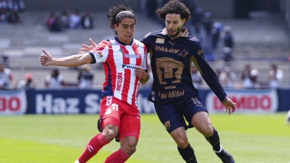 Atlético San Luis vence 3-2 a Pumas con dos penales y el VAR como protagonista en el Estadio Olímpico