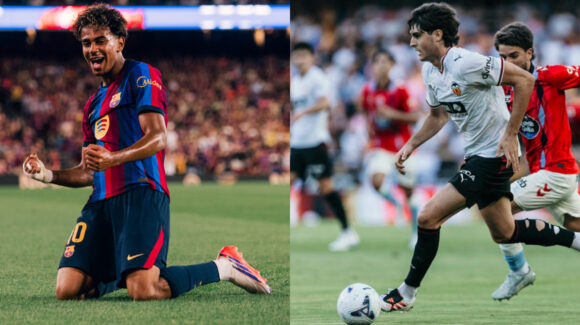 Barcelona vs Valencia FC EN VIVO; horarios y canales para VER la jornada 4 de LaLiga en México