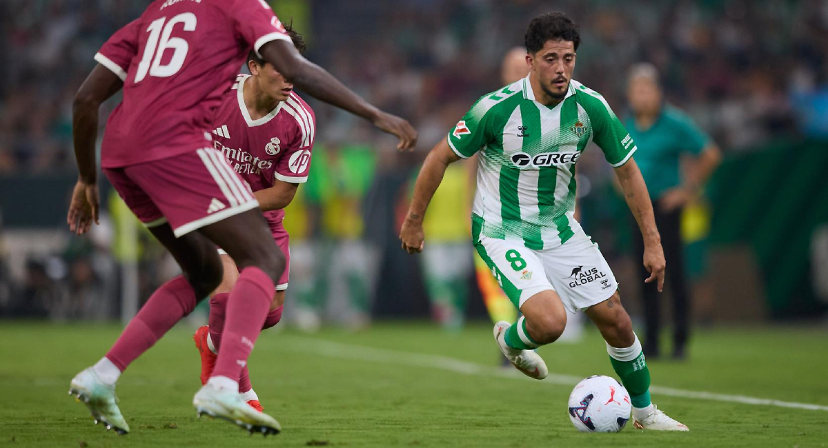 El Betis dio la sorpresa de la jornada al sacarle la victoria al Real Madrid, quien perdió el invicto en la jornada 4 de LaLiga