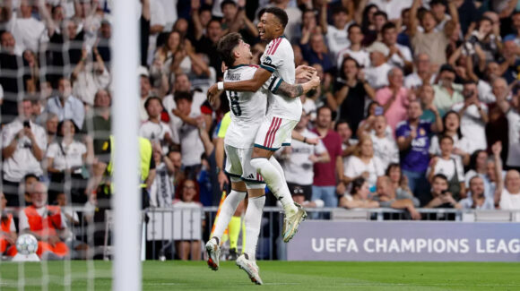 Real Madrid debuta con triunfo en la Champions League tras vencer al Inter de Milán en el Santiago Bernabéu