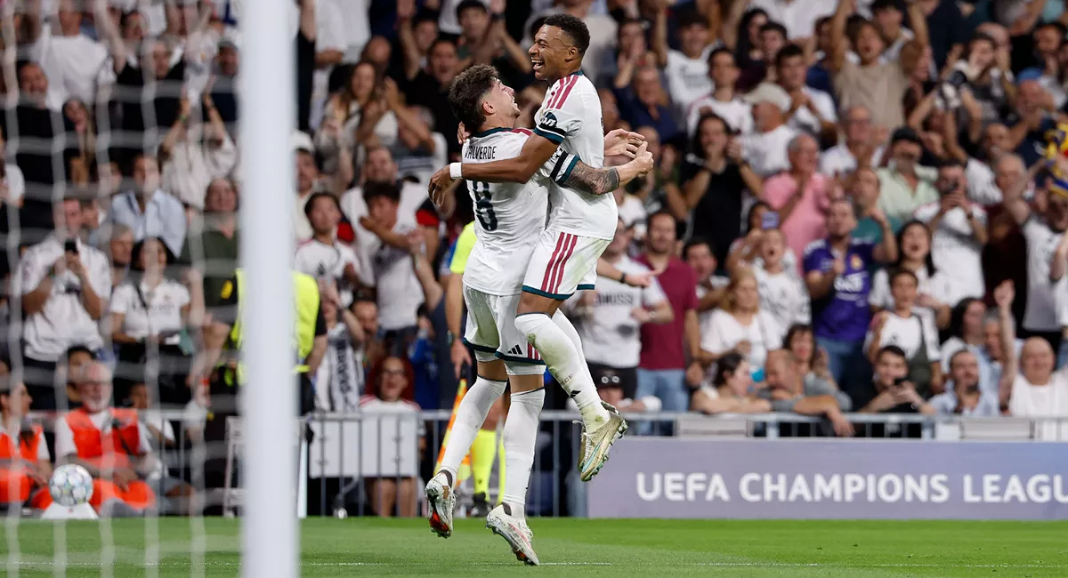 El Real Madrid inició con triunfo su participación en la Champions League 2026-2027 tras imponerse ante el Inter de Milán