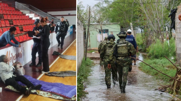 Evacuaciones, inundaciones y fallas de luz eléctrica: Estragos de ‘Polo’ en la Región del Mayo
