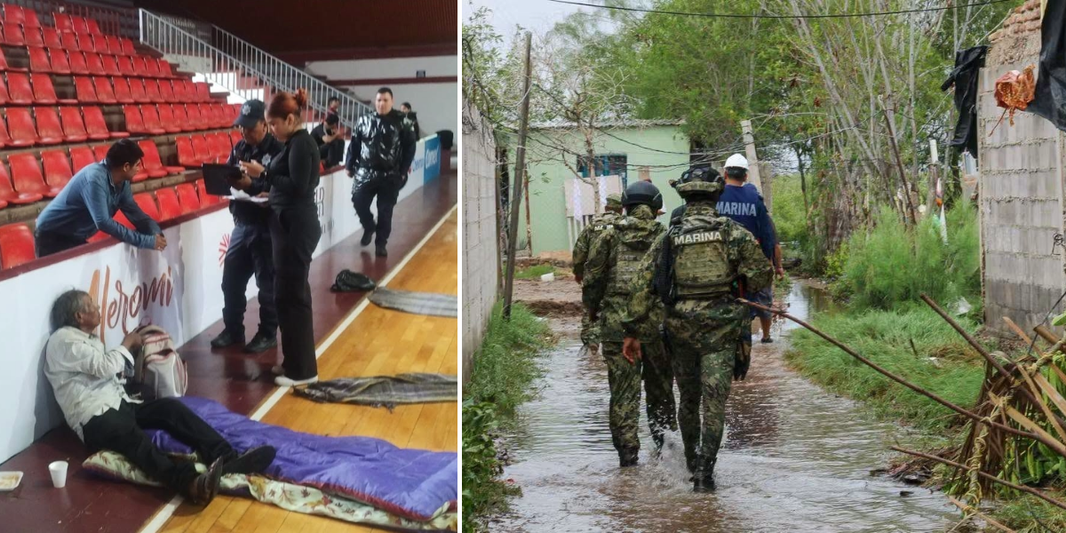 Evacuaciones, inundaciones y fallas de luz eléctrica, son parte de los estragos de 'Polo' en la Región del Mayo