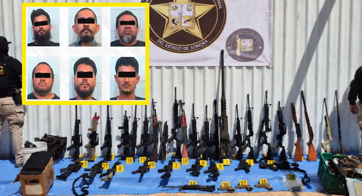 FGJES presenta avances por recientes hechos violentos en Puerto Peñasco; hay siete detenidos