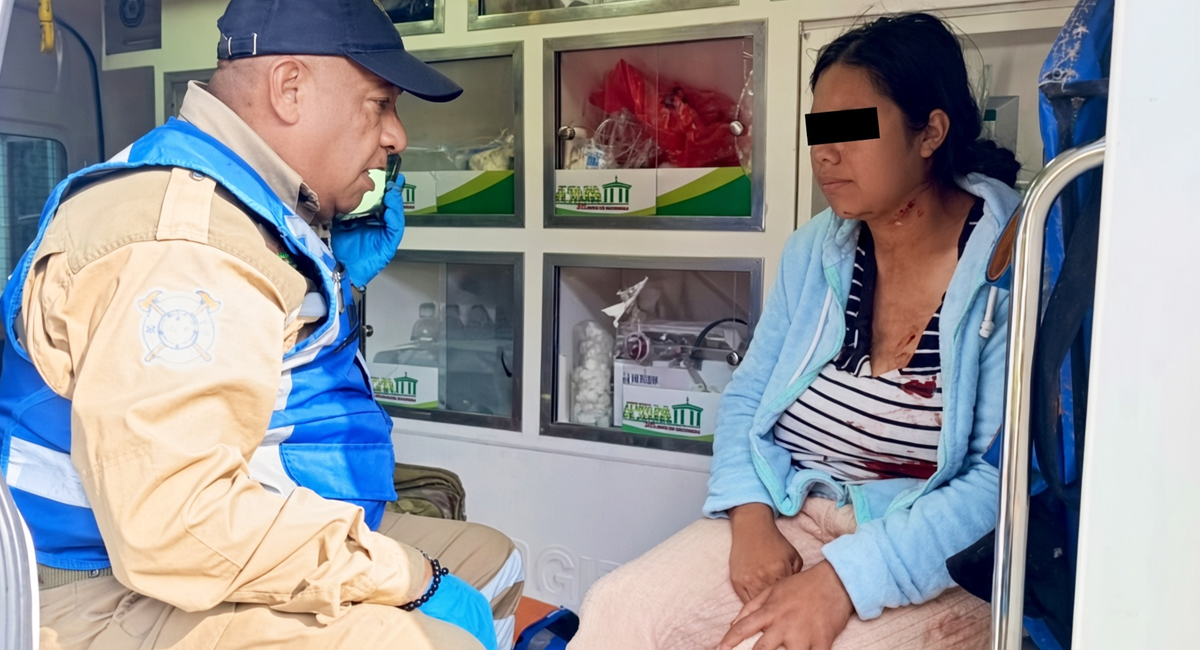Fabiola asesinó a cuchilladas a sus dos hijas de 1 y 6 años en Edomex; intentó quitarse la vida