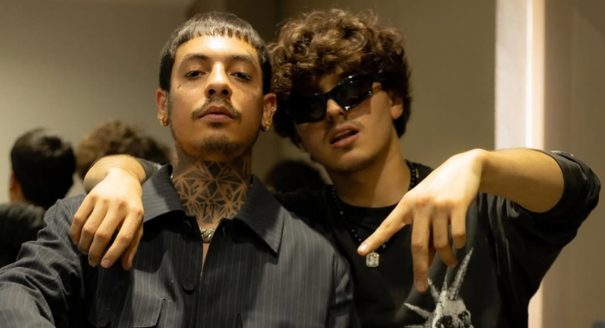 Gabito Ballesteros y Natanael Cano reciben críticas por VIDEO que exhibiría que llegaron ebrios a Premios Juventud