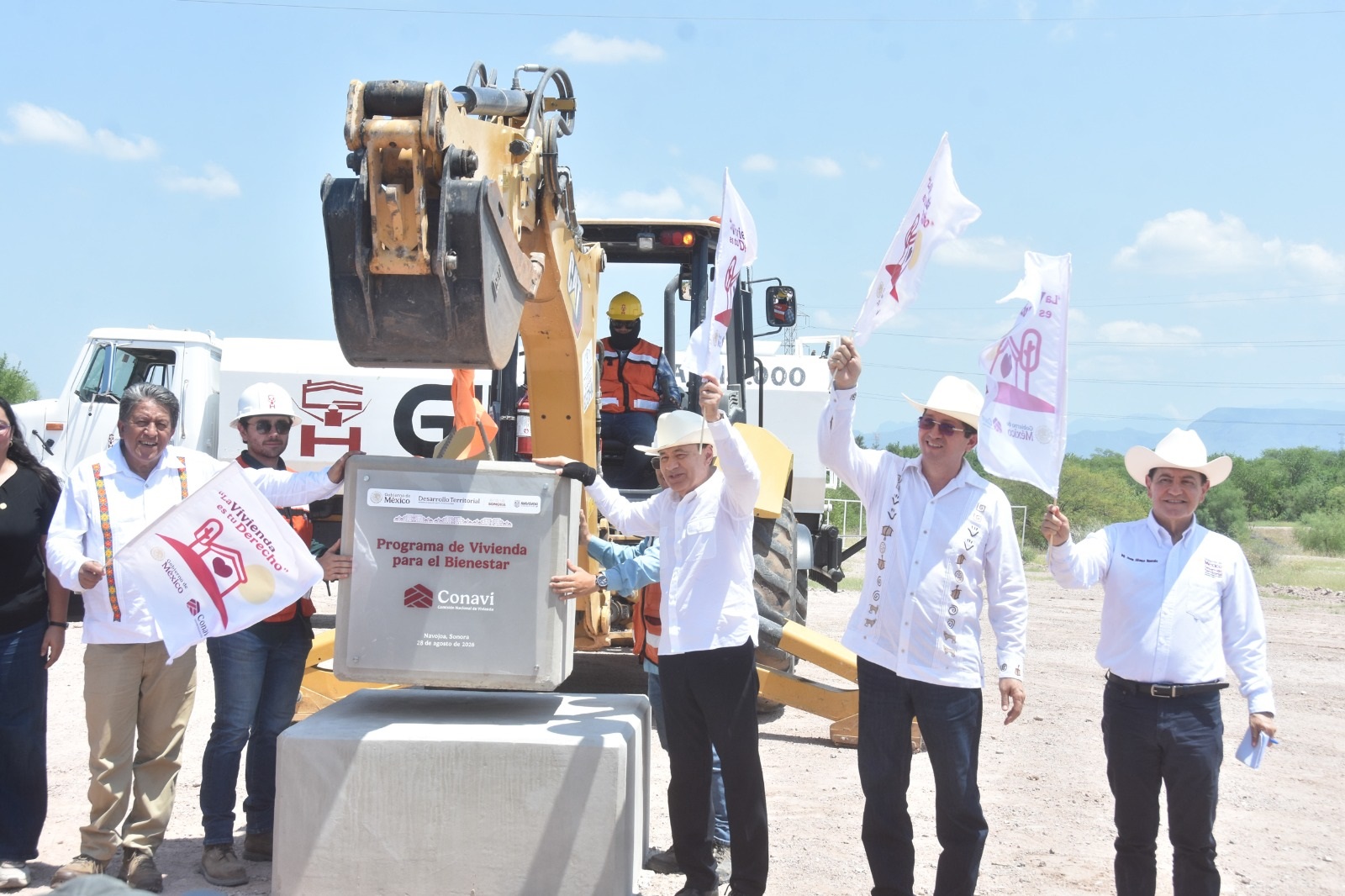 Garantizan abasto de agua potable en viviendas del Bienestar en Navojoa
