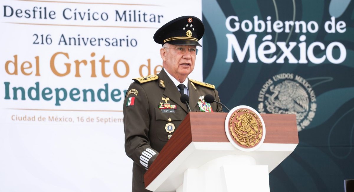 General Trevilla destaca confianza del pueblo en las Fuerzas Armadas de México