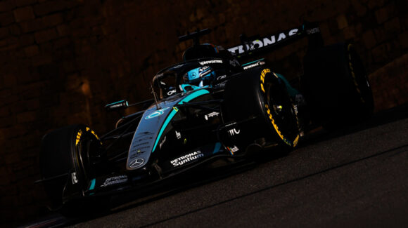 George Russell domina las dos prácticas en Bakú y Mercedes toma fuerza rumbo al Gran Premio de Azerbaiyán