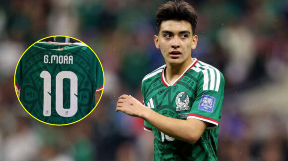 Gilberto Mora es el nuevo 10; el juvenil recibe uno de los dorsales más emblemáticos de la Selección Mexicana