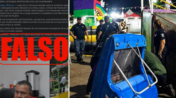 Gobierno de Huatabampo es víctima de ‘Fake News’ tras accidente en los festejos patrios