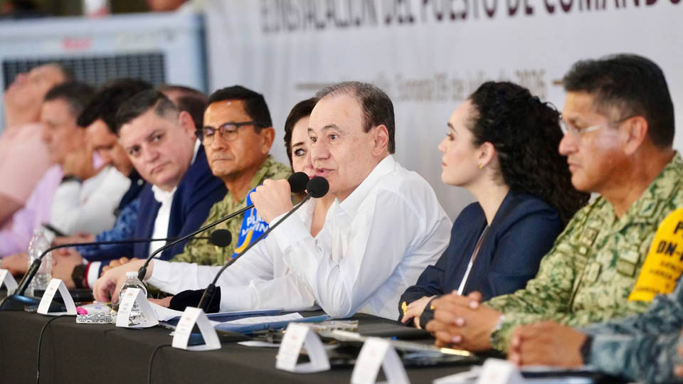 Gobierno de Sonora mantienen listo el despliegue operativo ante llegada del huracán 'Polo'