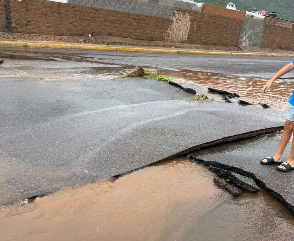 Guaymas y Empalme reciben fuerte impacto de huracán 'Polo'; reportan saldo blanco