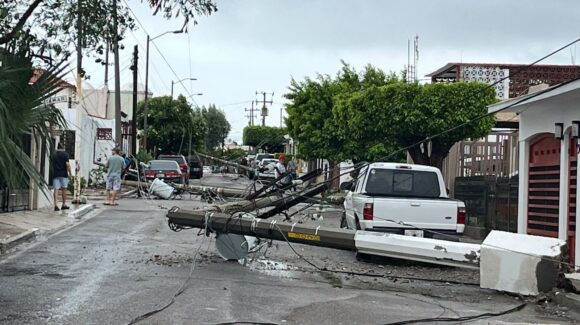 Guaymas y Empalme reciben fuerte impacto de huracán ‘Polo’; reportan saldo blanco